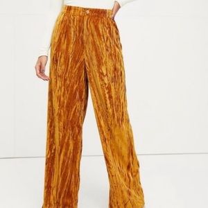 Free People velvet Pant